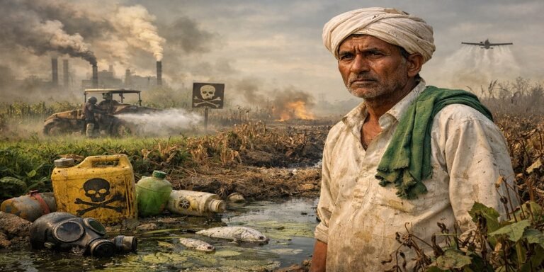 भारत में खेती हो रही जहरीली, ग्रीनहाउस गैस उत्सर्जन में टॉप 6 देशों में शामिल; नई स्टडी ने दी चेतावनी