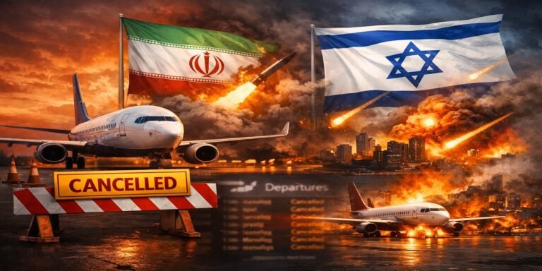 ईरान-इजरायल तनाव का असर: 4 दिनों में 1500 उड़ानें रद्द, DGCA ने हाई-रिस्क जोन को लेकर जारी की एडवायजरी