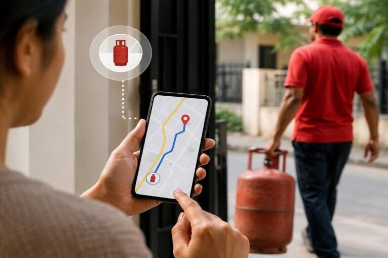 सिलेंडर कब पहुंचेगा? LPG सिलेंडर की लाइव लोकेशन अब मोबाइल पर, बुकिंग के बाद ऐसे ट्रैक करें डिलीवरी स्टेटस