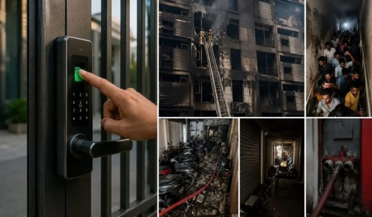 Lucknow Fire News: एक ही रास्ता, बायोमेट्रिक लॉक और सुरक्षा में लापरवाही, जानिए क्यों बनी लखनऊ की इमारत ‘मौत का कुआं’