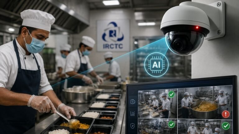 IRCTC AI Kitchen Monitoring: रेल यात्रियों को बड़ी राहत! अब AI रखेगा खाने की गुणवत्ता पर नजर, IRCTC ने उठाया बड़ा कदम
